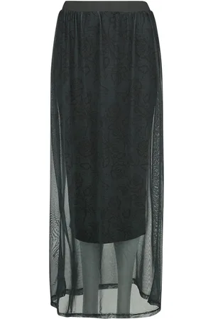 Outer Vision Lange rok - Roses - S tot XXL - voor Vrouwen