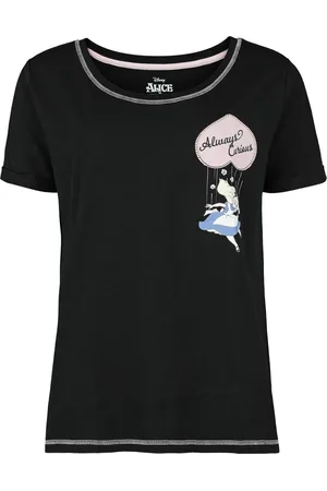 Alice in Wonderland Disney T-shirt - Always Curious - S tot XXL - voor Vrouwen