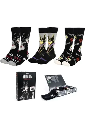 Disney Disney Sokken - Ursula, Böse Königin, Maleficent - one size