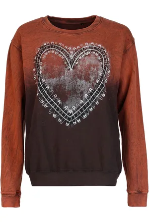 Outer Vision Sweatshirts - Safety Pin Heart - S tot XXL - voor Vrouwen