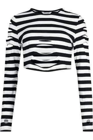 Banned Retro Shirt met lange mouwen - Chantrea Top - XS tot S - voor Vrouwen