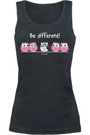 BE DIFFERENT Fun Top - Metal - S tot XXL - voor Vrouwen