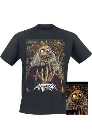 Anthrax T-shirt - 40th King - S tot 4XL - voor Mannen