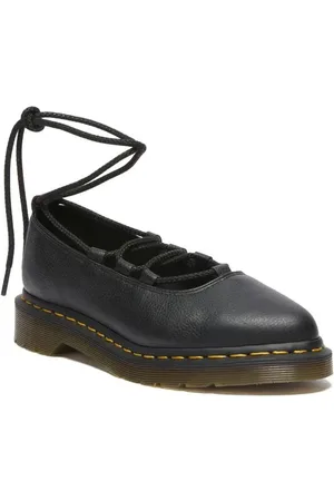 Dr. Martens Ballerinas - Elphie II Black Virginia - EU36 tot EU41 - voor Vrouwen
