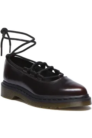 Dr. Martens Ballerinas - Elphie II Cherry Red Arcadia - EU36 tot EU41 - voor Vrouwen
