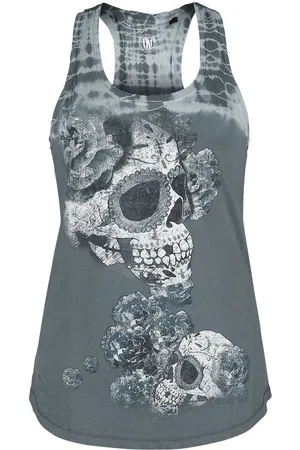 Outer Vision Tanktop - Los Muertos - S tot XXL - voor Vrouwen