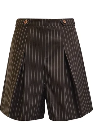Banned Retro Rockabilly Korte broek - Stripe Sail Short - XS tot S - voor Vrouwen