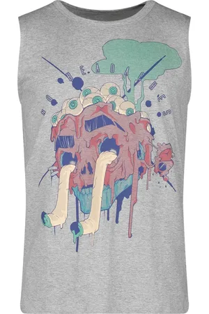 EMP Tanktop - Tanktop met grote print voorop - S tot XXL - voor Mannen