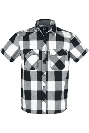 Brandit Shirt met korte mouwen - Checkshirt halfsleeve - M tot XXL - voor Mannen