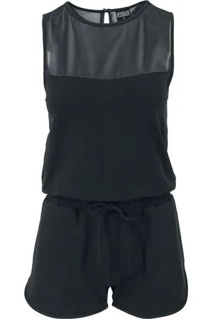 Urban classics Jumpsuit - Ladies Tech Mesh Hot Jumpsuit - XS tot XL - voor Vrouwen