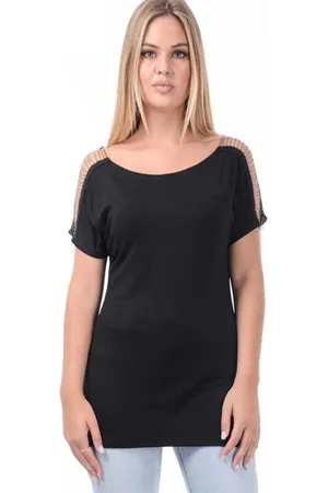Outer Vision T-shirt - Llagostera top - S tot 4XL - voor Vrouwen