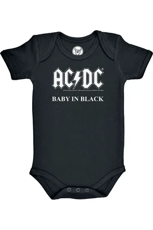 AC/DC Body voor babys - Metal-Kids - Baby In Black - voor meisjes en jongens
