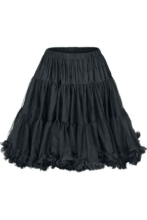 Banned Retro Rockabilly Medium-lengte rok - Walkabout Petticoat - XS-S tot XL-XXL - voor Vrouwen