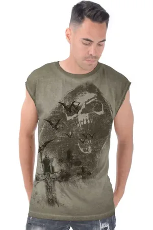 Alchemy Gothic Tanktop - Scream mannen top - S tot 4XL - voor Mannen