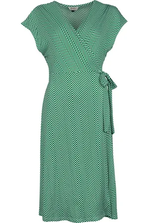 Banned Retro Rockabilly Medium-lengte jurk - May Chevron Dress - XS tot XL - voor Vrouwen