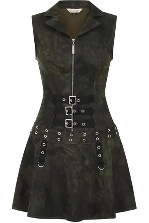 Banned Retro Gothic Korte jurk - Astrid Dress - XS tot XXL - voor Vrouwen
