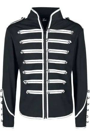 Banned Retro Gothic Uniformjas - Military Drummer - S tot XXL - voor Mannen