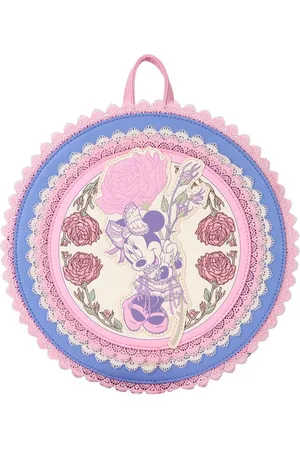 Mickey & Minnie Mouse Disney Mini rugzak - Loungefly - Minnie Maus - Floral - voor Vrouwen