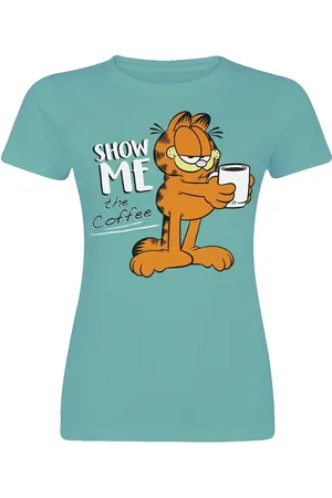 Garfield T-shirt - Show Me The Coffee - S tot 3XL - voor Vrouwen