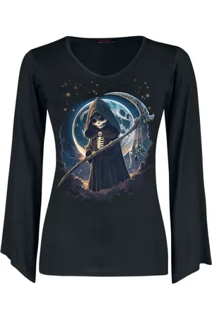 Spiral Shirt met lange mouwen - Reaperette - S tot XXL - voor Vrouwen