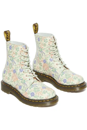 Dr. Martens Laars - 1460 Pascal Cloud Cream+Multi Genix Nappa - EU36 tot EU41 - voor Vrouwen