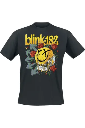 Blink 182 T-shirt - Skull Smile - S tot 3XL - voor Mannen