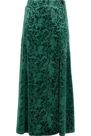 Killstar Gothic Lange rok - Wizard Of Oz - Emerald Envy Maxi Skirt - XS tot 4XL - voor Vrouwen