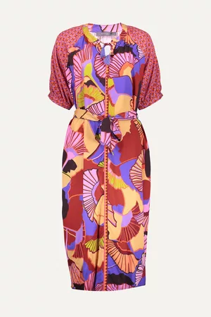 Geisha Dames Midi jurken - Midi-jurken Multicolor 37465-20