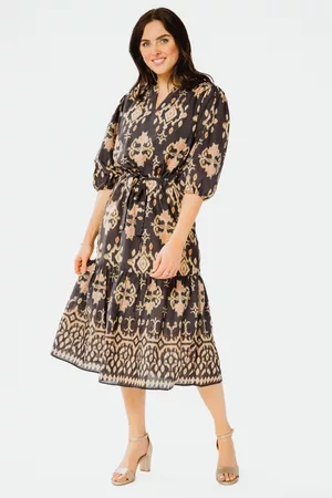 Geisha Dames Midi jurken - Midi-jurken Multicolor 37130-20
