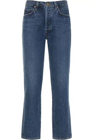 Goldsign Harper Mid Rise Straight Jeans