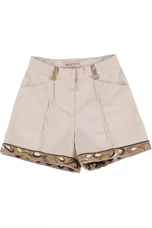 Puccini Cotton Gabardine Shorts