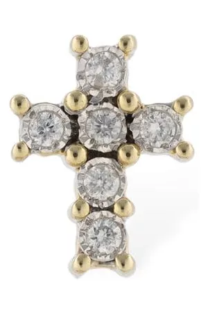 Bliss Dames Oorbellen - Rugiada 18kt Gold & Diamond Earrings