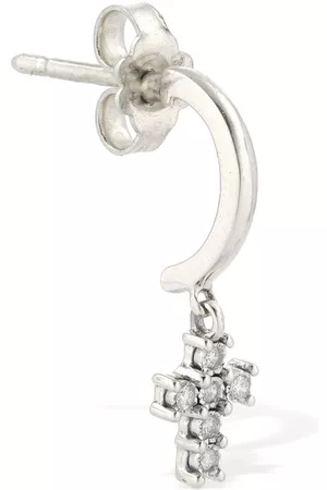 Bliss Dames Oorbellen - Rugiada 18kt Gold & Diamond Earrings