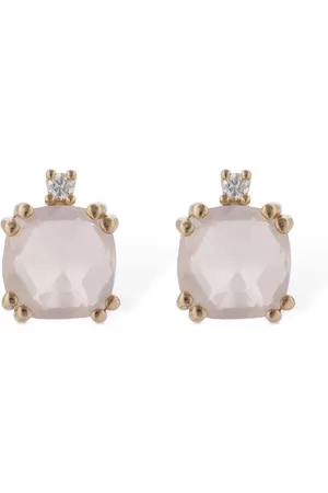 Bliss Dames Oorbellen - Joy Candy 9kt Gold & Quartz Earrings