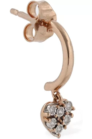 Bliss Dames Oorbellen - Rugiada 18kt Gold & Diamond Earrings