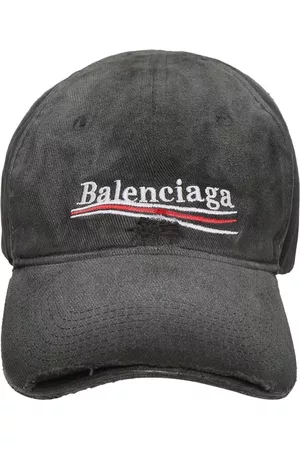 Balenciaga Political Logo Cotton Baseball Cap