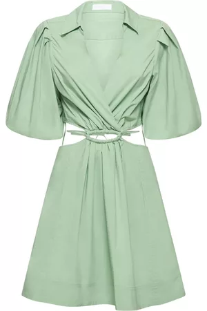 Jonathan Simkhai Aulora Balloon Mini Dress
