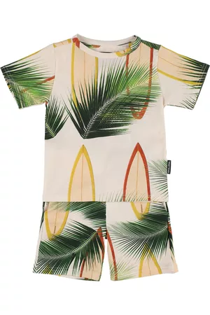 Snurk Meisjes Shorts - Surf Organic Cotton T-shirt & Shorts