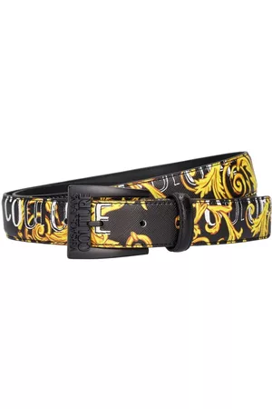 VERSACE Heren Riemen - 2.5cm Baroque Print Webbing Belt