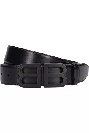 Balenciaga Heren Riemen - 35mm Bb Leather Belt