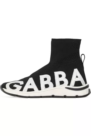 Dolce & Gabbana Dames Sokken - Logo Intarsia Knit Sock Sneakers