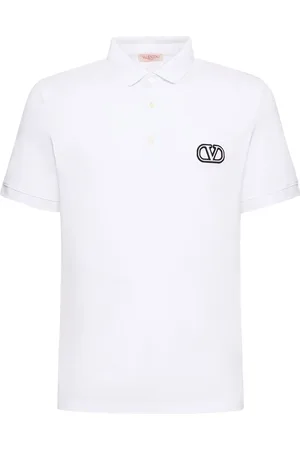 VALENTINO Logo Cotton Polo