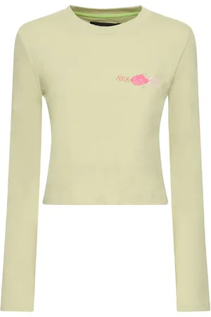 Andersson Bell Crazy Fish Long Sleeves Cotton T-shirt