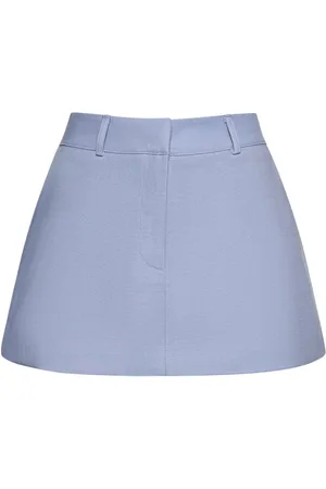 The Frankie Shop Isle Linen Blend Mini Skirt