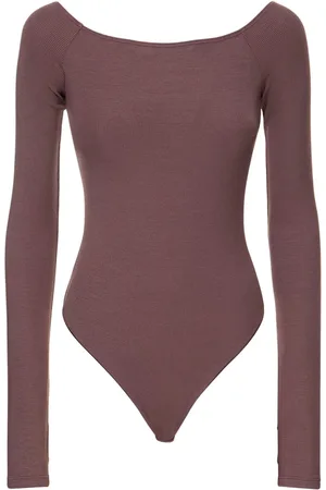 The Andamane Nadia Viscose Off-the-shoulder Bodysuit
