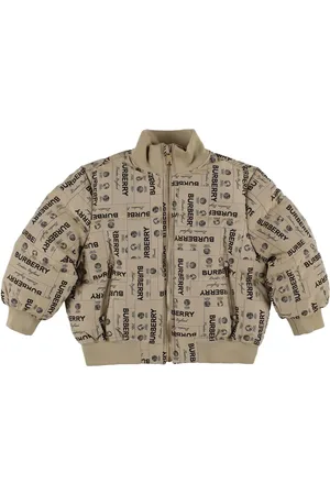 Burberry Printed Quilted Nylon Down Jacket