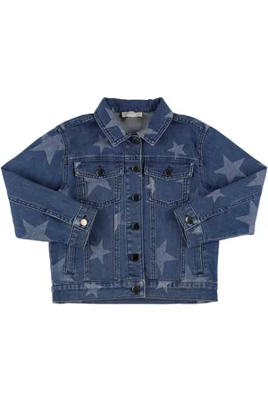 Stella McCartney Organic Cotton Denim Printed Jacket