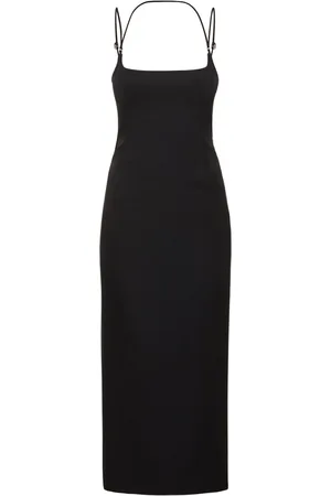 The Attico Gabardine Midi Dress