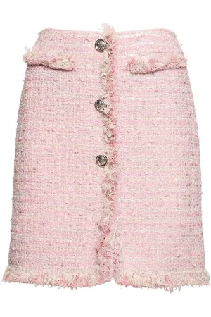 Giambattista Valli Cotton Bouclé Blend Mini Skirt