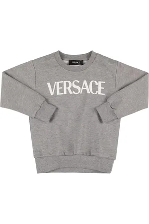 VERSACE Medusa Printed Crewneck Sweatshirt